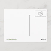 人誇りを持ったは砂を落とさない ポストカード (裏面)