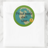 人誇りを持ったは砂を落とさない ラウンドシール (バッグ)