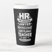 人誇りを持った材 カフェラテマグ (正面)