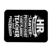 人誇りを持った材 マグネット (横)