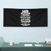 人誇りを持った材 横断幕 (トレードショー)