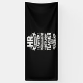 人誇りを持った材 横断幕 (縦)