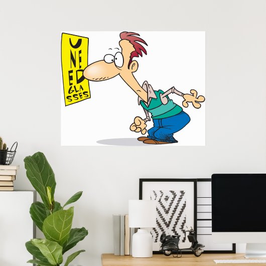 人読眼図 ポスター (ホームオフィス)