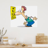 人読眼図 ポスター (キッチン)