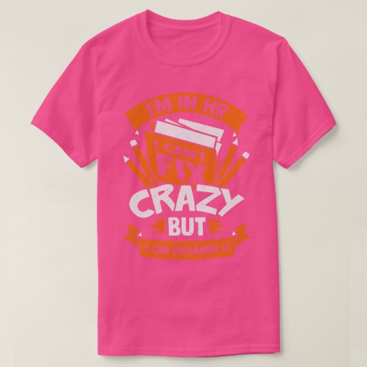 人財おもしろい務役職Hrスペシャリスト・ギフト Tシャツ (デザイン正面)
