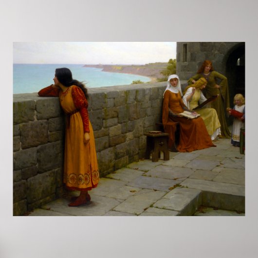 人質、c.1912年エドモンド・ブレア・レイトン ポスター (正面)