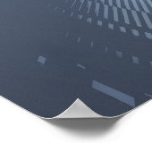 人走間に合わない ポスター (角)