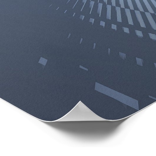 人走間に合わない ポスター (角)