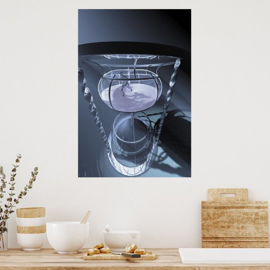 人走間に合わない ポスター (キッチン)