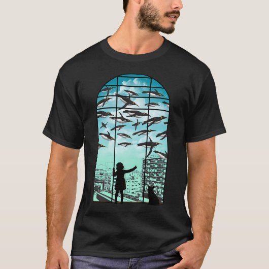 人跡未踏の道 Tシャツ (正面)