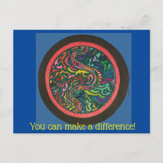 人身売買認識度ポストカード シーズンポストカード