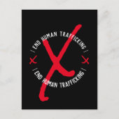 人身売買XXXを黒字化する ポストカード (正面)