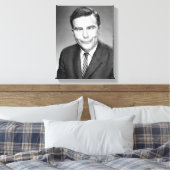 人造り顔 キャンバスプリント (インサイチュ (寝室))