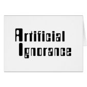 人造無知カード (正面横)