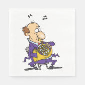 人遊のフランスの声 スタンダードランチョンナプキン (正面)