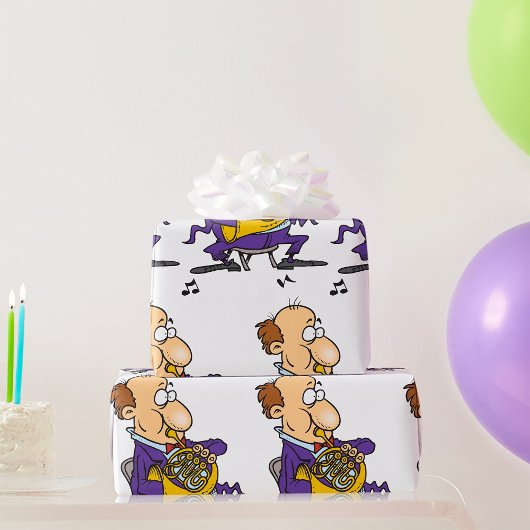 人遊のフランスの声 ラッピングペーパー