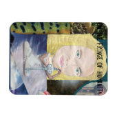 人道マグネットのフリンジ マグネット (横)