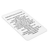 人道マグネット祈りの言葉菩薩 マグネット (右側)