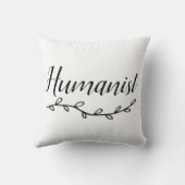 人道主義者 クッション (裏面)