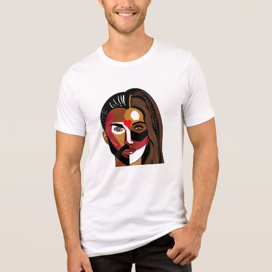 人道主義 トライブレンドＴシャツ (正面)