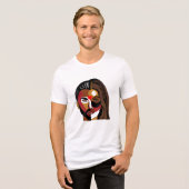 人道主義 トライブレンドＴシャツ (正面全面)