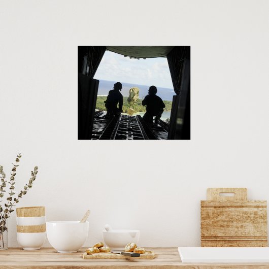 人道物資の箱 ポスター (キッチン)