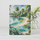 人里離れたシュノーケリングスポット 案内状 (スタンド正面)