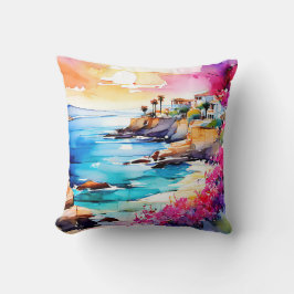 人里離れたビーチ クッション