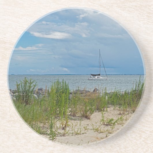 人里離れたビーチ コースター (正面)