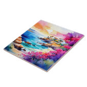 人里離れたビーチ タイル (側面)