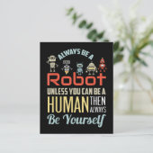 人間おもしろいになれない限り常にロボットである (スタンド正面)