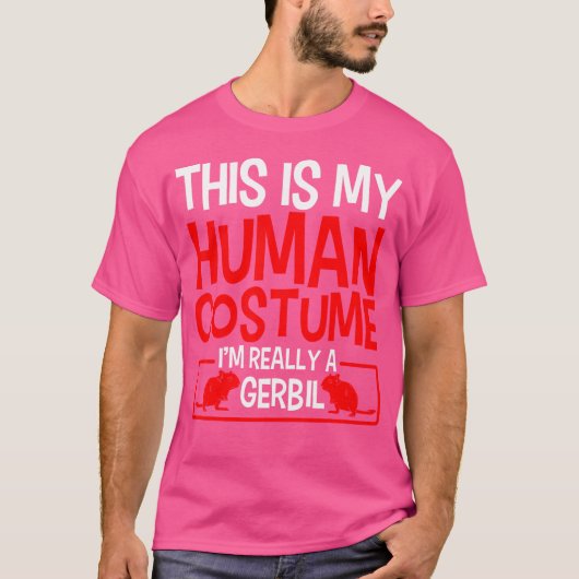 人間おもしろいのゲルビル Tシャツ (正面)
