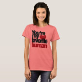 人間お気に入りのの愛 Tシャツ (正面フル)