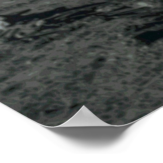 人間が月の宇宙飛行士と地球を宇宙で歩く ポスター (角)