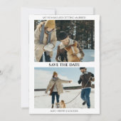 人間が結婚する日を犬が結婚救う 招待状 (正面)