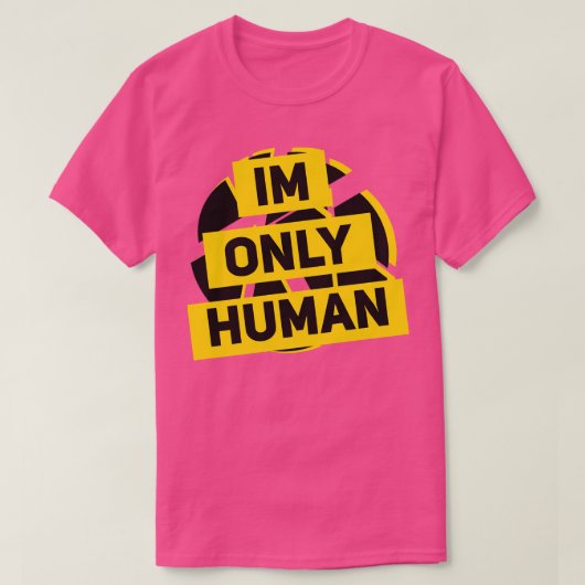 人間である Tシャツ (デザイン正面)
