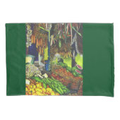 人間との交流の共通スレッド、ブダペスト 枕カバー (正面)