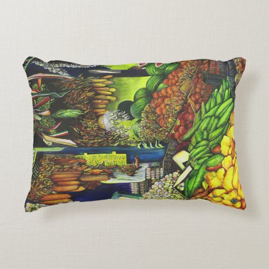 人間との相互作用の共通スレッド アクセントクッション (正面)