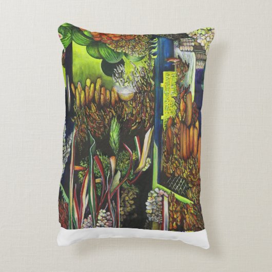 人間との相互作用の共通スレッド アクセントクッション (裏面(縦))