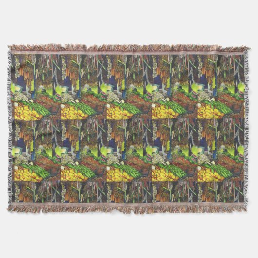 人間との相互作用の共通スレッド スローブランケット (正面)