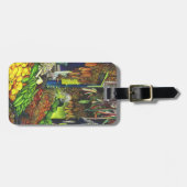 人間との相互作用の共通スレッド ラゲッジタグ (正面横)