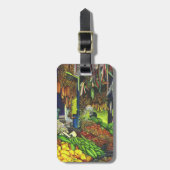 人間との相互作用の共通スレッド ラゲッジタグ (正面縦)