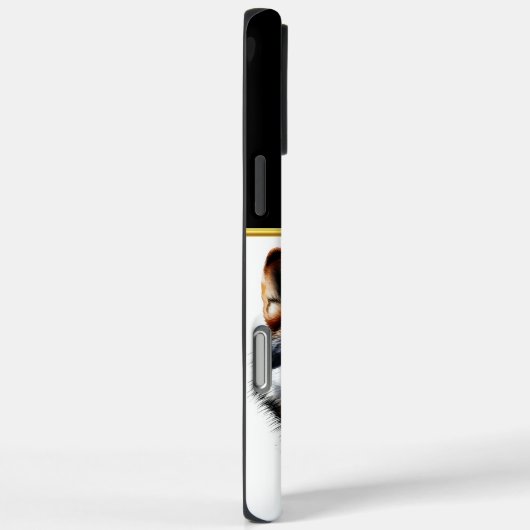 人間と狼の芸術の世界を融合させ鮮やかる Case-Mate iPhoneケース (裏面 / 右)