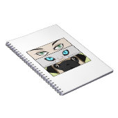 人間と猫と犬があなたを見て ノートブック (右側)