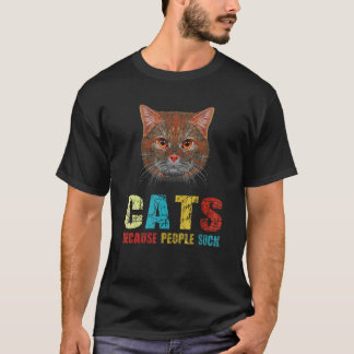 人間なんて大嫌い 猫 Tシャツ