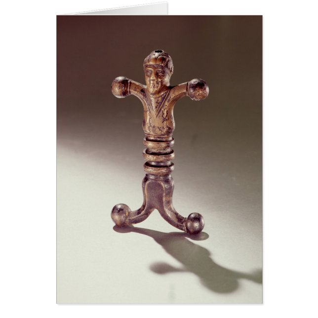 人間に似た剣の柄 (正面)