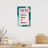 人間に対する精神的虐待 ポスター (キッチン)