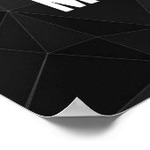 人間に対する精神的虐待 – 数学ポスター ポスター (角)