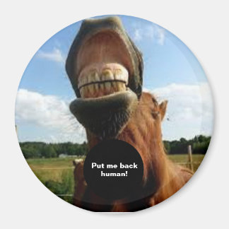 人間に戻せ！馬磁石 マグネット