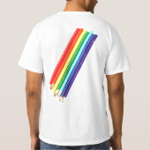 人間に育てられたCAFFiNE Tシャツ (裏面)